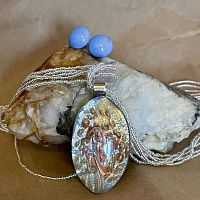 Картинка кулон artebaleno lume oval blue от интернет магазина Прибалтийский трикотаж кулон artebaleno lume oval blue от интернет магазина Прибалтийский трикотаж