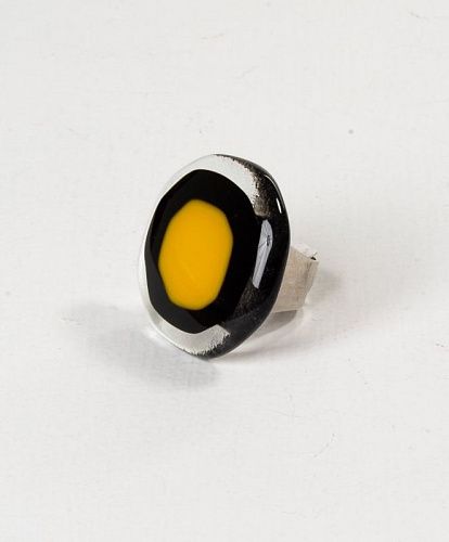 кольцо enzo benzo avangard yellow от интернет магазина Прибалтийский трикотаж