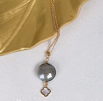 Картинка кулон artebaleno arcobaleno grey&gold от интернет магазина Прибалтийский трикотаж кулон artebaleno arcobaleno grey&gold от интернет магазина Прибалтийский трикотаж