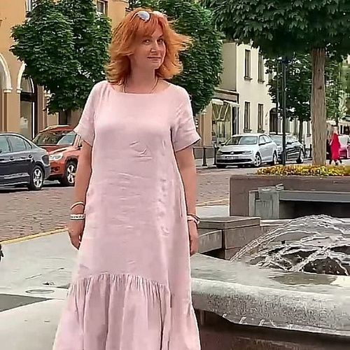 платье t&m 2102-0258 pink от интернет магазина Прибалтийский трикотаж