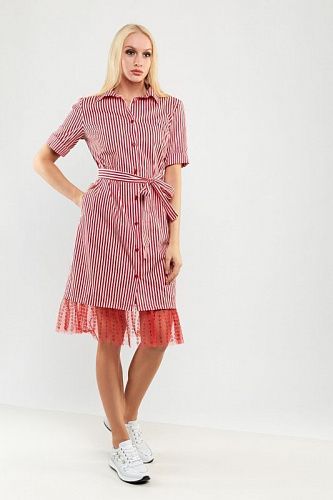 платье topdesign a9 052 от интернет магазина Прибалтийский трикотаж