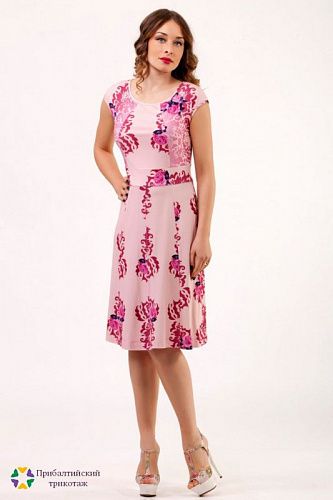 платье magnolica l-77479 fl от интернет магазина Прибалтийский трикотаж