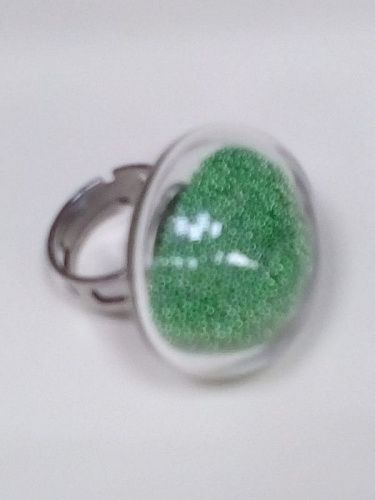 кольцо pj murano relax pesok green от интернет магазина Прибалтийский трикотаж